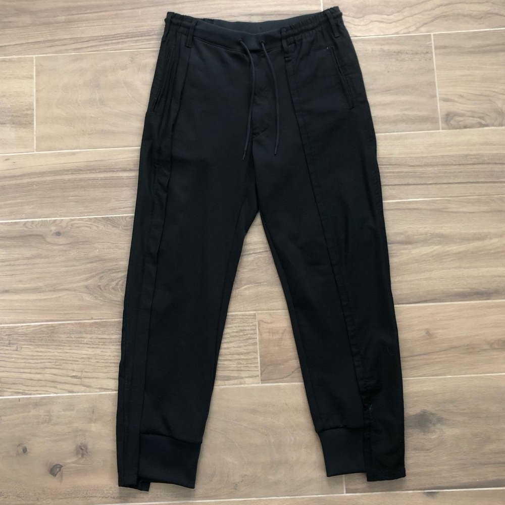 Adidas x Yohji Yamamoto Black Asymmetrical Pants Size M